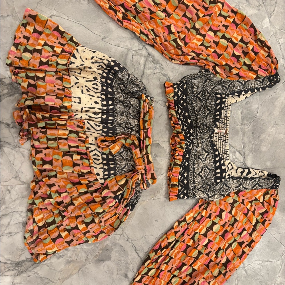 Free People Bohemian Two-Piece Set